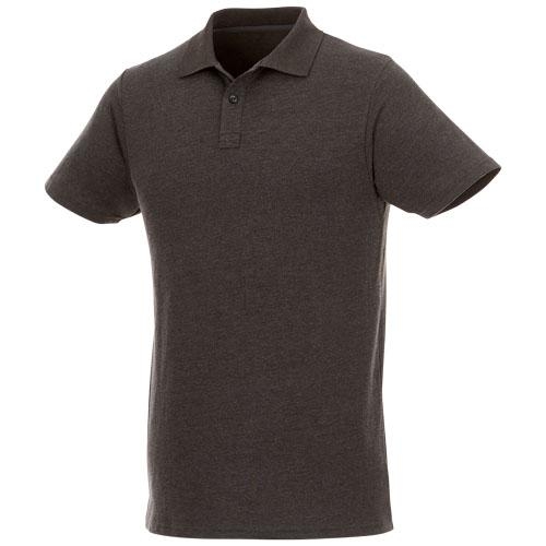 Helios herenpolo korte mouw charcoal,2xl