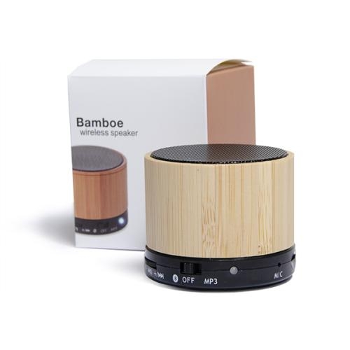 Bamboe bluetooth speaker bamboe