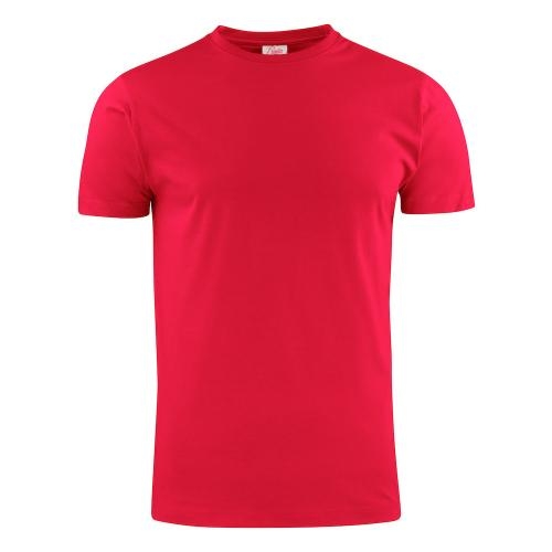 Modern licht heren T-shirt  rood,5xl