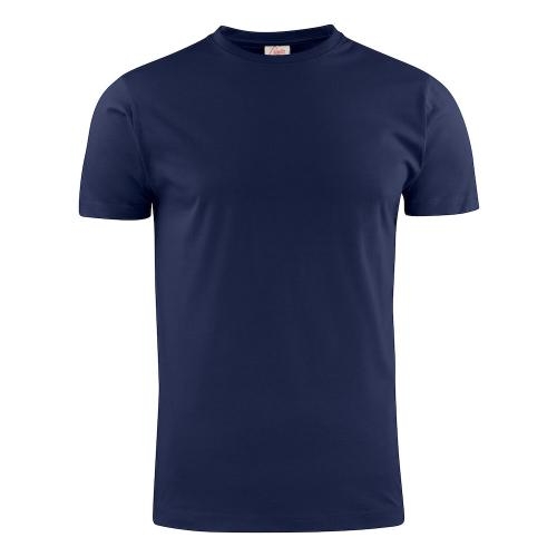 Modern licht heren T-shirt  navy,5xl