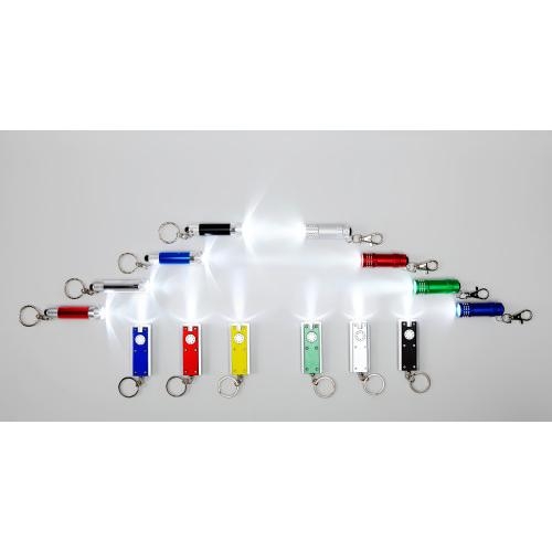 Sleutelhanger lampje LED rood