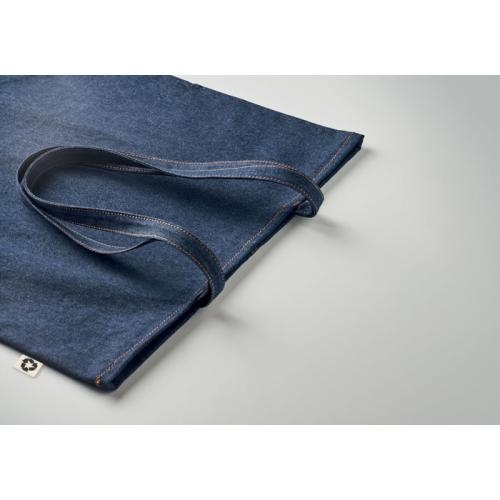 Gerecyclede denim boodschappentas Style blauw