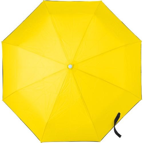 Opvouwbare paraplu automatisch geel