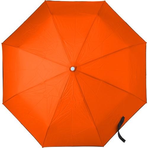Opvouwbare paraplu automatisch oranje