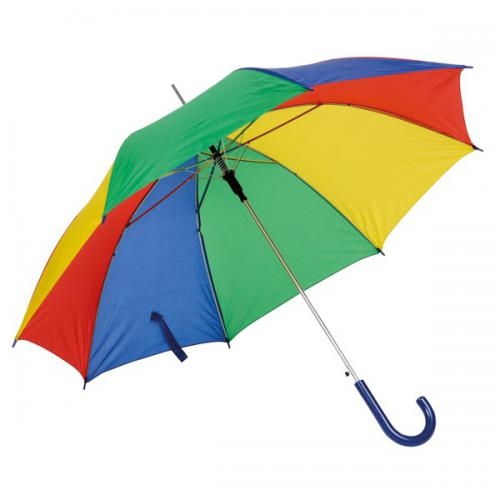 Automatische paraplu Dance blauw/groen/rood/geel