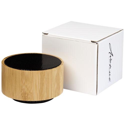 Cosmos bamboe Bluetooth® speaker hout/zwart
