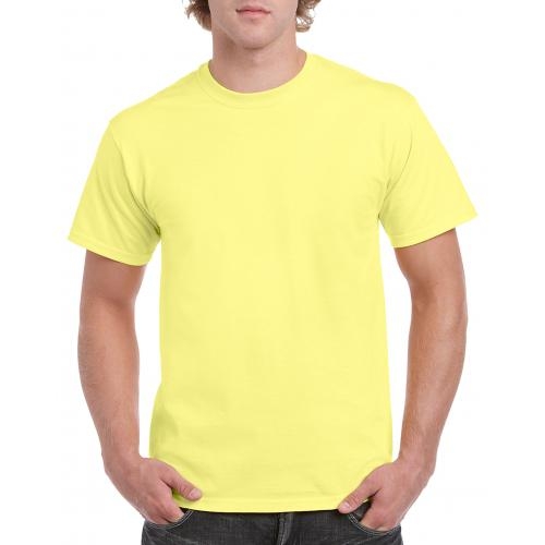 Gildan Heavy Cotton T cornsilk,l