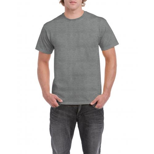 Gildan Heavy Cotton T graphite heather,l